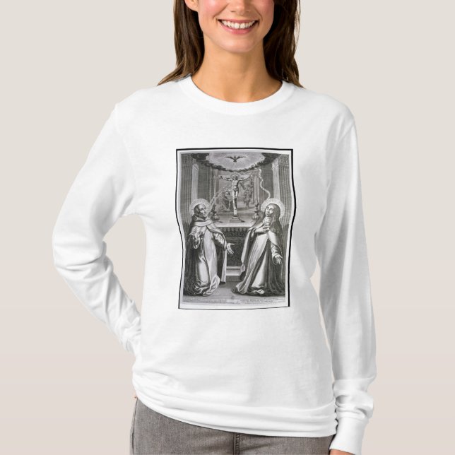 T-shirt St John de la croix et de St Theresa d'Avila (Devant)