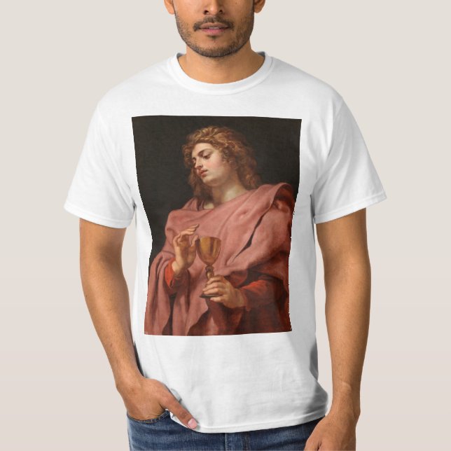 T-shirt St. John Evangelist Peter Paul Rubens (Devant)
