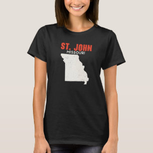 T-shirt St John Missouri USA State America Travel Missouri