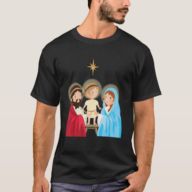 T-shirt St Joseph Église Sainte-Catholique Ie Ad Catholiqu (Devant)