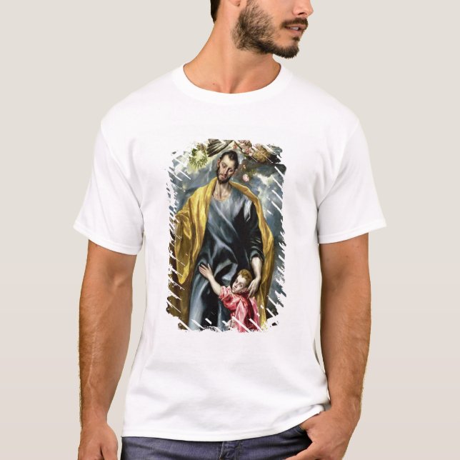 T-shirt St Joseph et l'enfant du Christ, 1597-99 (Devant)