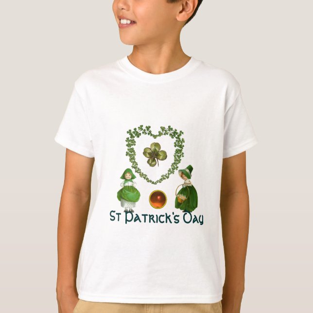 T-SHIRT ST. LE COEUR CELTIQUE DE PATRICK (Devant)