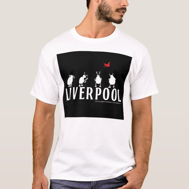 T-shirt st_liverpool-Beetles-t-shirt (Devant)