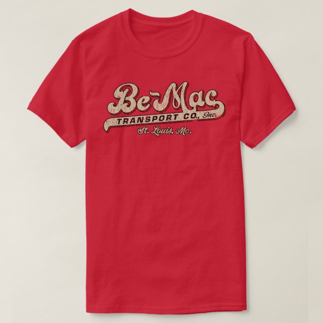 T-shirt St Louis BeMac Transport Company (Design devant)