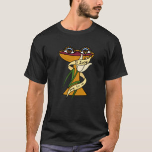 T-shirt St Lucy St Lucia Patron Des Yeux Et Aveugle Cathol