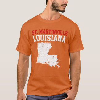 T-shirt St Martinville États-Unis Voyage