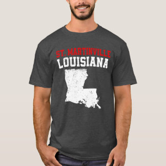 T-shirt St Martinville États-Unis Voyage