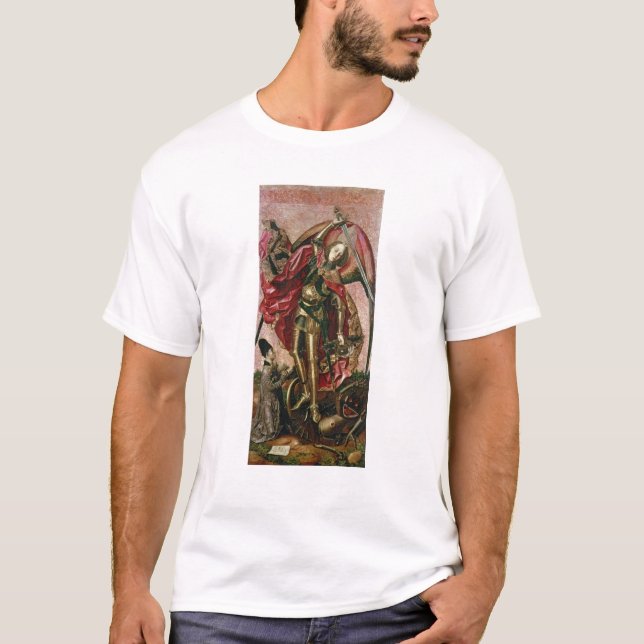 T-shirt St Michael et le dragon (Devant)