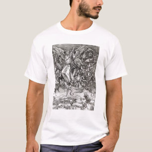 T-shirt St Michael et le dragon, d'un latin