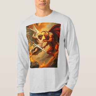 T-shirt St Michael l'Archange Tee à manches longues hommes