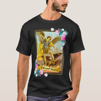 T-shirt St Michael l'Archangel Protecteur Eglise catholiqu