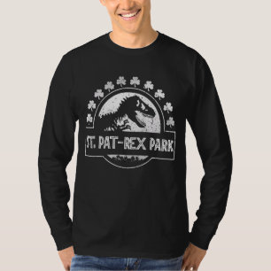 T-shirt St Patrex Park Funny Irish T Rex Dinosaur St Patri