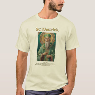 T-shirt St Patrick Catholique Prière Tee
