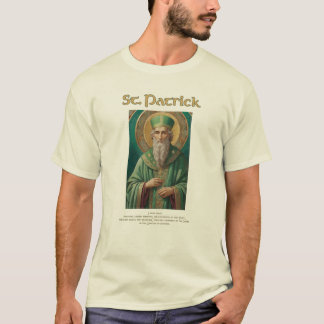 T-shirt St Patrick Catholique Prière Tee