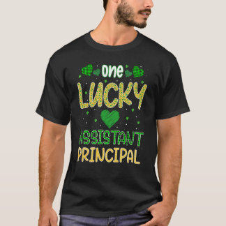 T-shirt St Patrick One Lucky Assistant Principal Saint Pat