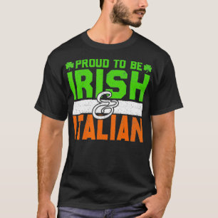 T-shirt st patrick Paddys Day Irish Italian Green Gift