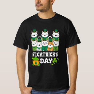 T-shirt St. Patrick's Catricks Day Chats pour tous les âge