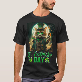 T-shirt St Patricks Catricks Day Chats Saint Pattys Jour 3