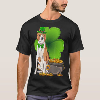 T-shirt St Patrick's Day American Staffordshire Terrier Sh