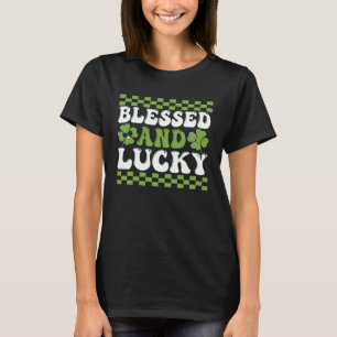 T-shirt St Patrick's Day Béni et Lucky Retro Vintage C