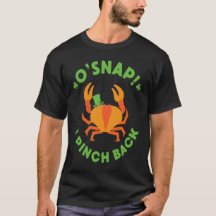 T-shirt St Patrick's Day Drôle I Pinch Back Irlandaise fil