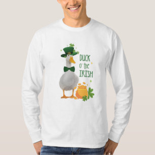 T-shirt St. Patricks Day Duck o'the Irish