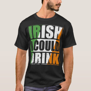 T-shirt St Patricks Day Funny Irish Pun St Pattys Hommes F