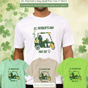 T-Shirt St. Patrick's Day Golf Par Tee