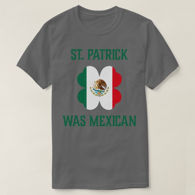 T-shirt St Patricks Day Irish Clover Mexican product  (Design devant)