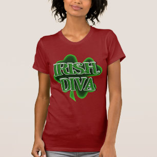 T-shirt St. Patrick's Day Irish Diva