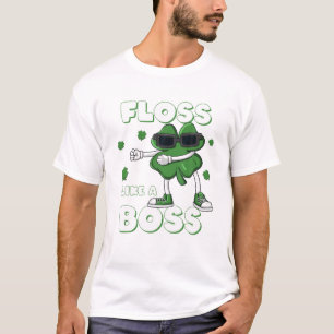 T-shirt St. Patrick's Day Irlandais Unicorn visage Hommes