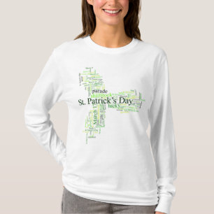 T-shirt St. Patrick's Day Irlande Word Collage