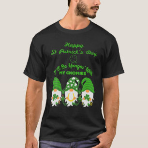 T-shirt St Patrick's Day Je vais m'accrocher à mes filles