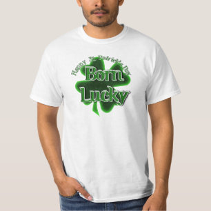 T-shirt St. Patrick's Day Né Lucky