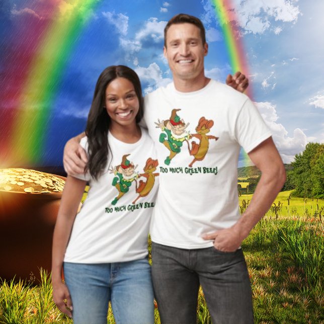 T-shirt St Patrick's Day Odd Couple Unisex (St Patrick's Day Odd Couple Unisex T-Shirt)