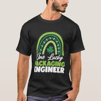 T-shirt St Patricks Day One Lucky Packaging Engineer