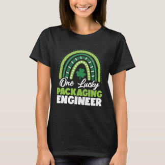 T-shirt St Patricks Day One Lucky Packaging Engineer