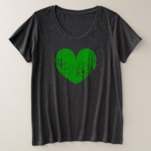 T-shirt St Patrick's Day plus taille pour femmes