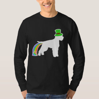 T-shirt St Patrick's Day Rainbow Dog  Lagotto Romagnolo