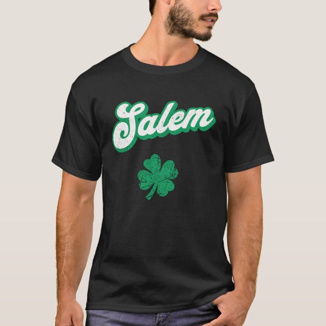 T-shirt St Patrick's Day Salem (Devant)