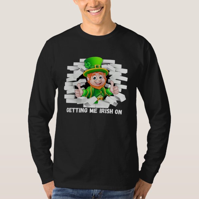T-shirt St Patricks Day  St Pattys Pixie Gnome Elfin Fay S (Devant)