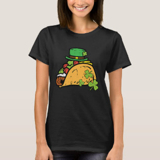 T-shirt St Patricks Day Taco Saint Paddys Pattys Food Men 