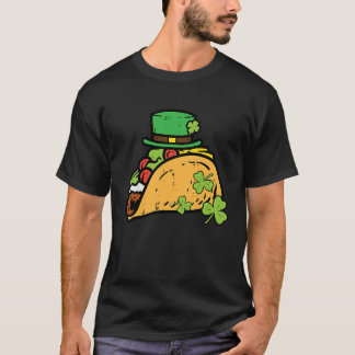 T-shirt St Patricks Day Taco Saint Paddys Pattys Food Men 