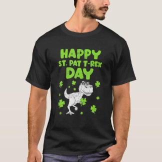 T-shirt St Patricks Saint Pat T Rex Dinosaurs Funny St. Pa