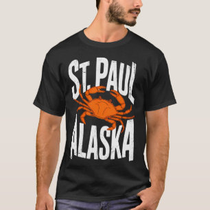 T-shirt St. Paul Alaska île Pribilof mer de Béring Crabber