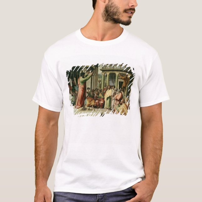 T-shirt St Paul prêchant à Athènes (bande dessinée pour le (Devant)