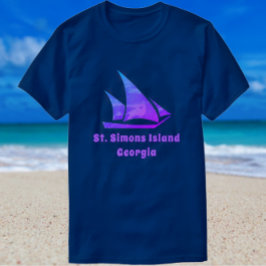 T-shirt St. Simons Island GA Voilier