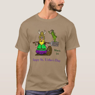 T-shirt St. Urho avec Sauterelle de la Paix