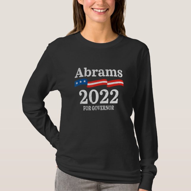 T-shirt Stacey Abrams Géorgie gouverneur élection 2022 Dem (Devant)