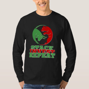 T-shirt Stack Invest Repeat™ Wealth Buills & Bears